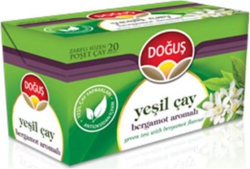 DOĞUŞ 20'Lİ 35 GR YEŞİL ÇAY BERGAMOTLU. ürün görseli