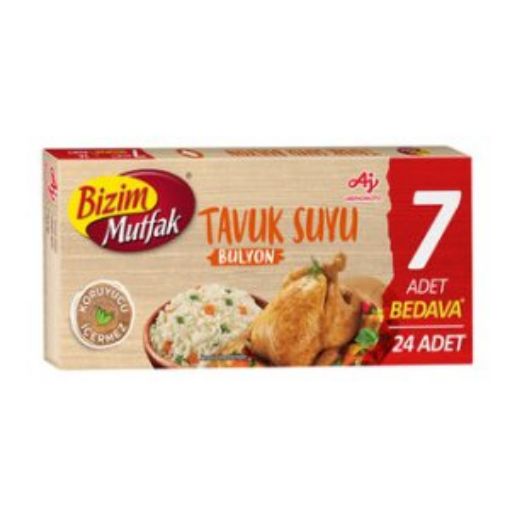 BİZİM BULYON 24'LÜ GEZER TAV.SUYU TABLET. ürün görseli