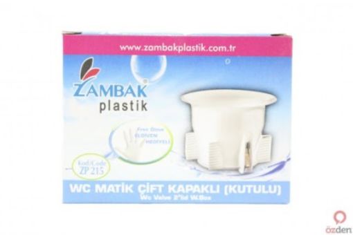 ZAMBAK WC MATİK ÇİFT KAPAKLI ZP215. ürün görseli