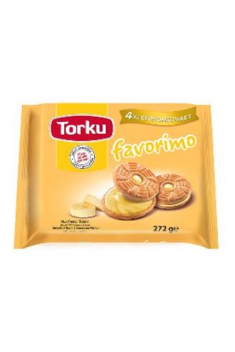 TORKU MUZ KREMALI BİS. 4'LÜ 244 GR. ürün görseli