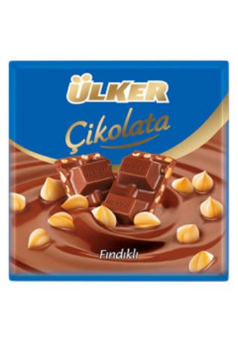 ÜLKER KARE 60 GR FINDIKLI ÇİKOLATA. ürün görseli