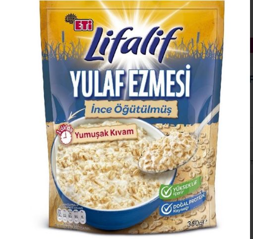 ETİ LİFALİF İNCE ÖĞÜT.YULAF EZMESİ 350 GR. ürün görseli