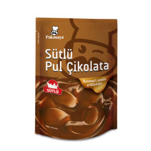 PAKMAYA SÜTLÜ PUL ÇİKOLATA 100 GR. ürün görseli