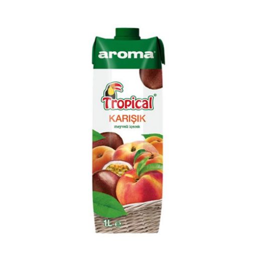 AROMA 1 LT TROPİCAL KARIŞIK MEYVELİ İÇECEK. ürün görseli