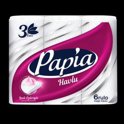PAPİA HAVLU 6'LI BIO CARE. ürün görseli