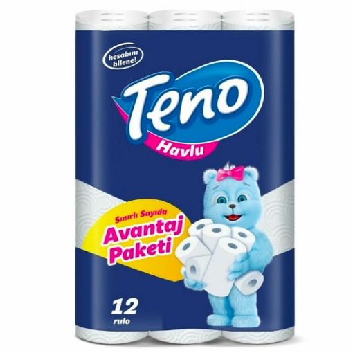 TENO HAVLU 12'Lİ AVANTAJ PAKETİ. ürün görseli