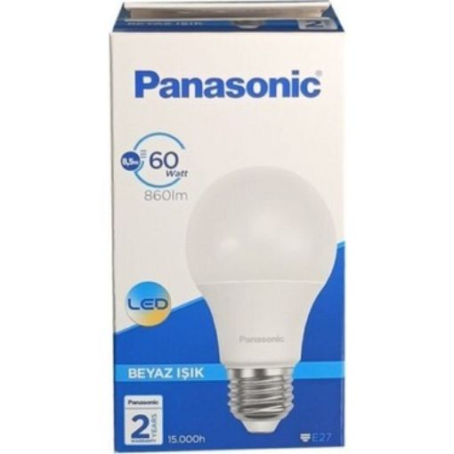PANASONİC LED 8,5 W=60-63 W BEYAZ IŞIK E27. ürün görseli