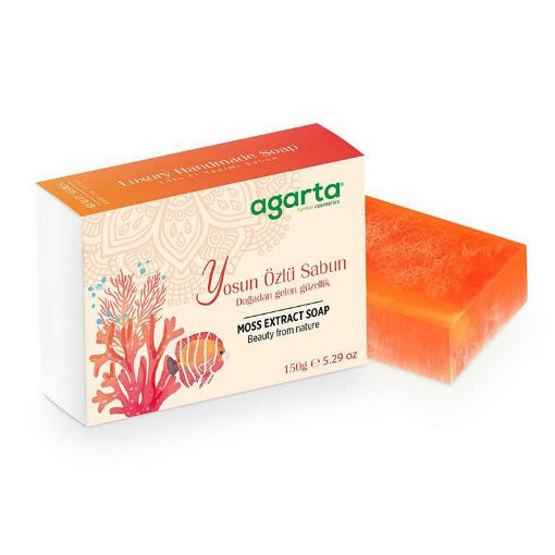 AGARTA DOĞAL EL YAPIMI YOSUN ÖZLÜ SABUN 150 GR. ürün görseli