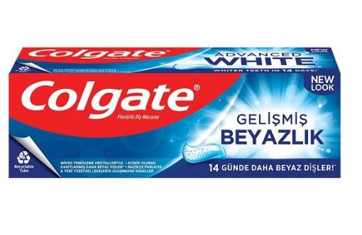 COLGATE DİŞ MAC. 50 ML GELİŞMİŞ BEYAZLIK. ürün görseli