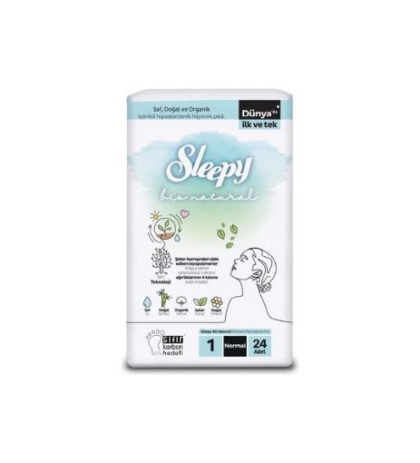 SLEEPY BIO NATUREL SÜPER ECO NORMAL 24'LÜ. ürün görseli