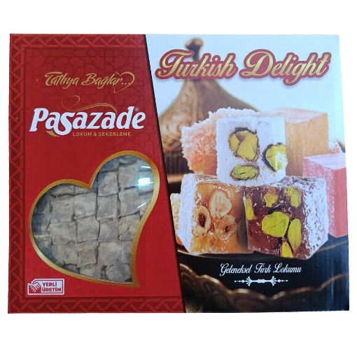 PAŞAZADE LOKUM 1 KG DUBLE ANT.FIST.TOZLU. ürün görseli