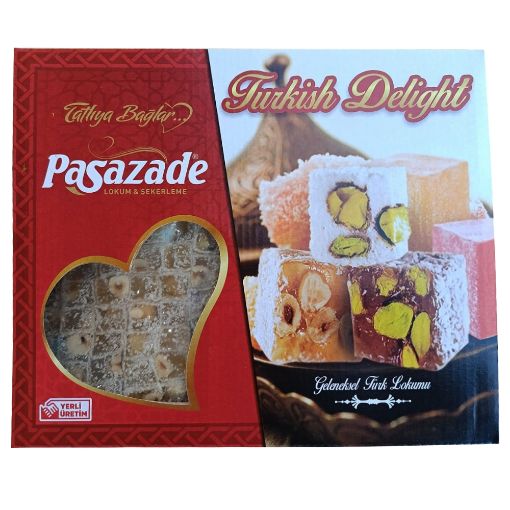 PAŞAZADE LOKUM 1 KG DUBLE FINDIKLI. ürün görseli