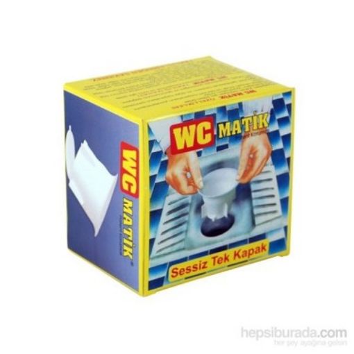 AVCILAR WC MATİK ÇİFT KAPAK KUTULU. ürün görseli