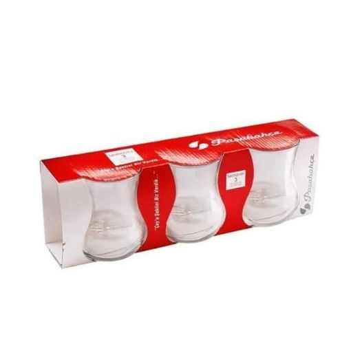 PB. SEMAVER ÇAY BARDAK 3'LÜ 42801. ürün görseli