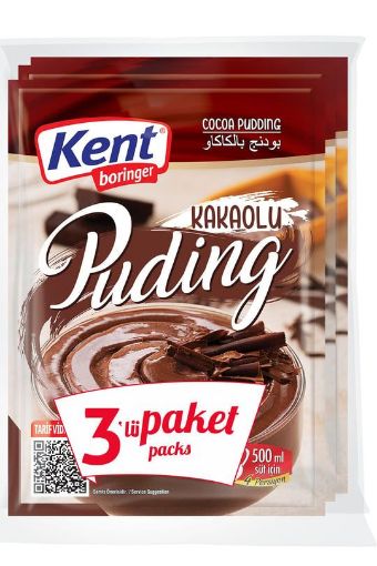 KENT PUDİNG KAKAOLU 3'LÜ. ürün görseli