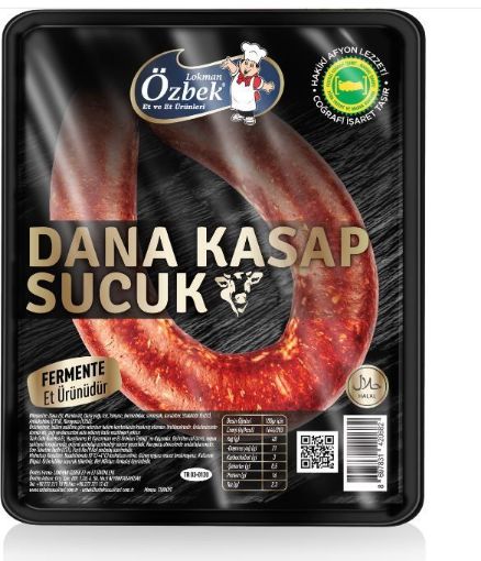 ÖZBEK DANA SUCUK FERMENTE 300 GR. ürün görseli