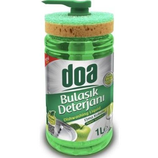 DOA BUL. DETERJANI 1 LT SÜNGERLİ ELMALI. ürün görseli