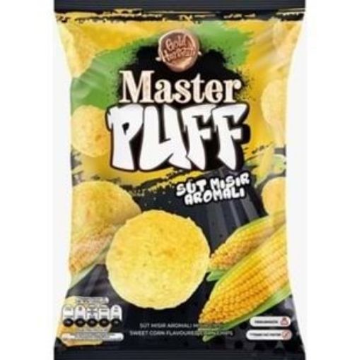 MASTER PUF CİPS SÜT MISIRLI 90 GR. ürün görseli