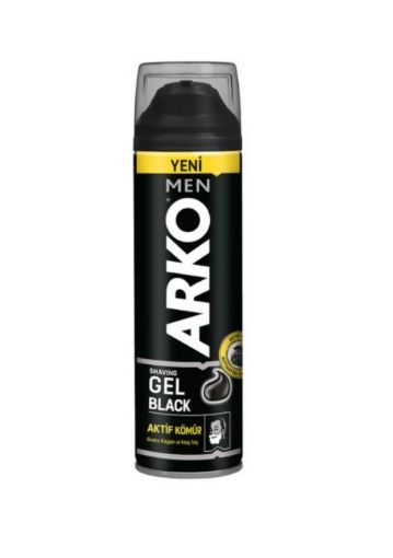 ARKO TRAŞ JEL 200 ML BLACK. ürün görseli