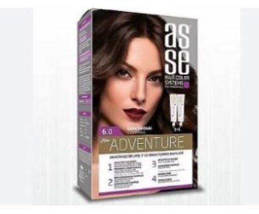 ASSE SAÇ BOYASI (6.0) KOYU KUMRAL 50+50 ML. ürün görseli