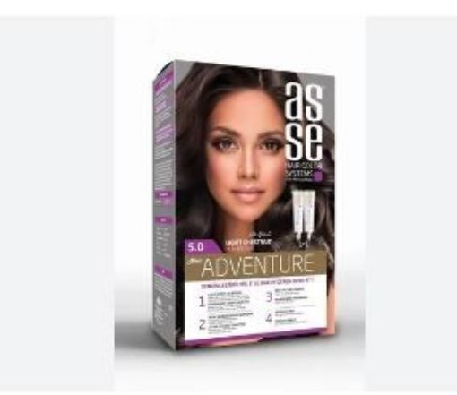 ASSE SAÇ BOYASI (5.0) AÇIK KESTANE 50+50 ML. ürün görseli