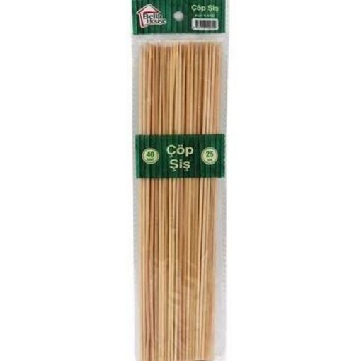 BELLA HOUSE ÇÖP ŞİŞ 25 CM 40 LI. ürün görseli