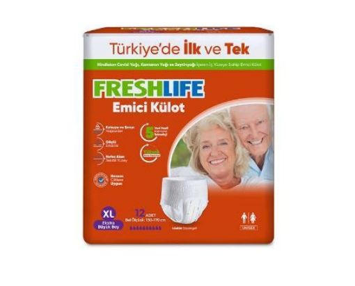 FRESHLIFE HASTA BEZİ EMİCİ KİLOT XL*12. ürün görseli