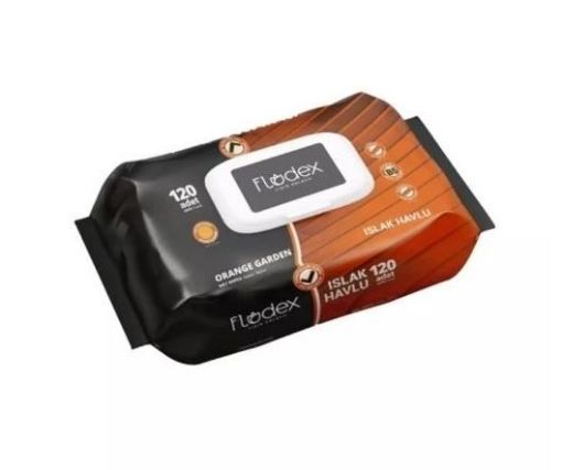 FLODEX ISLAK HAVLU 120 Lİ ORANGE. ürün görseli