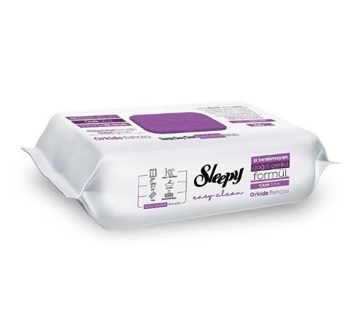 SLEEPY YÜZ.TEMİZ.HAVLUSU 100'LÜ ORKİDE. ürün görseli