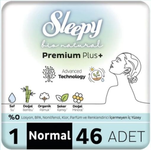 SLEEPY BIO NATUREL MEGA NORMAL 46 LI. ürün görseli