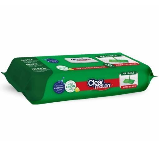 CLEAR MOTİON 50 Lİ MOP YER TEMİZLEME. ürün görseli