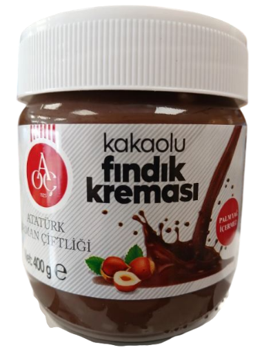 ATATÜRK OR.ÇİFTLİĞİ KAK. FINDIK KREMASI 400 GR. ürün görseli