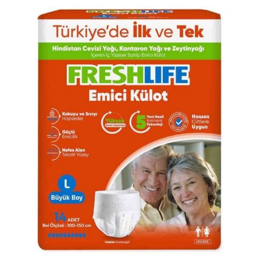FRESHLIFE HASTA BEZİ BELBANTLI L*14. ürün görseli