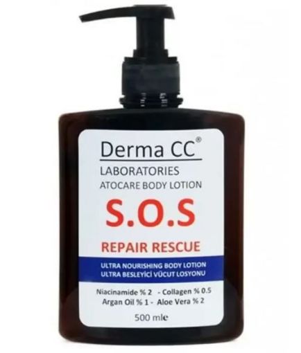 DERMA CC S.O.S ULT.BES.VÜCUT LOSYONU 500 ML. ürün görseli