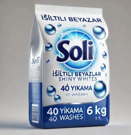 SOLİ MATİK 6 KĞ IŞILTILI BEYAZLAR. ürün görseli