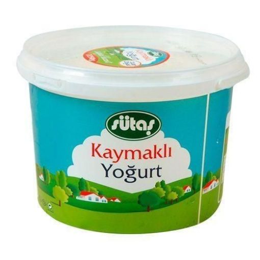 SÜTAŞ KAYMAKLI YOĞURT 2000 GR. ürün görseli