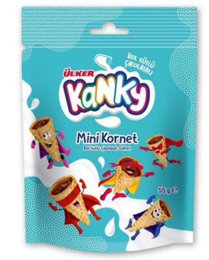 ÜLKER KANKY MİNİ KORNET 55 GR. ürün görseli