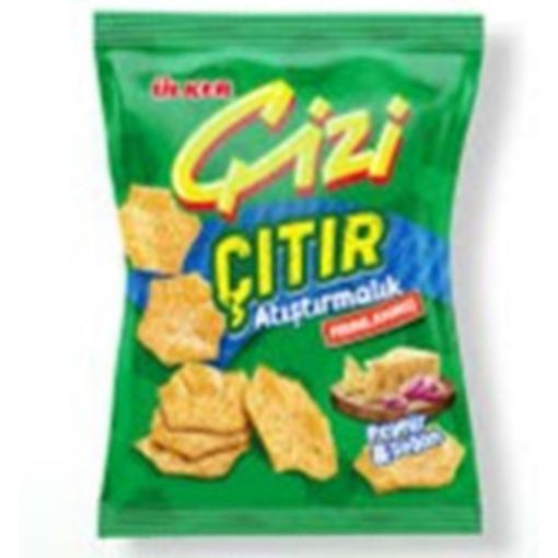 ÜLKER ÇİZİ ÇITIR PEYNİR&BİFTEK 40 GR. ürün görseli