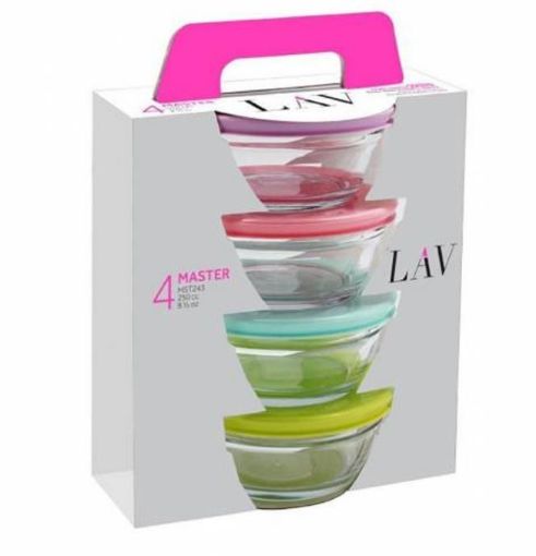 LAV 243 MASTER SAKLAMA KABI 4'LÜ. ürün görseli