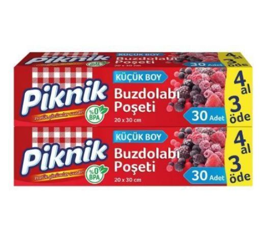 PİKNİK BUZD. POŞETİ 4'LÜ KÜÇÜK 120'Lİ. ürün görseli