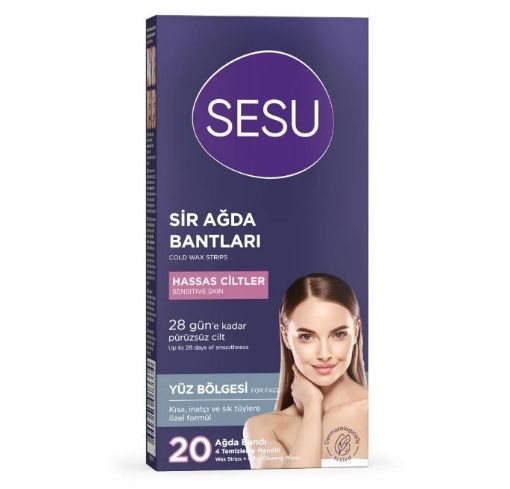 SESU AĞDA BANDI 20 Lİ YÜZ HASSAS CİLT PEMBE. ürün görseli
