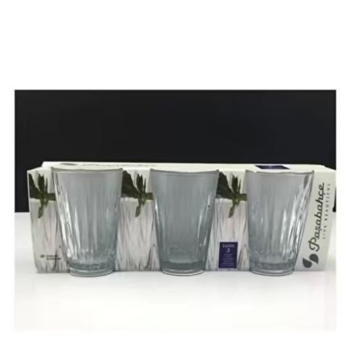 PB. LUZİA SU BARDAĞI 3'LÜ 250 CC 520262. ürün görseli