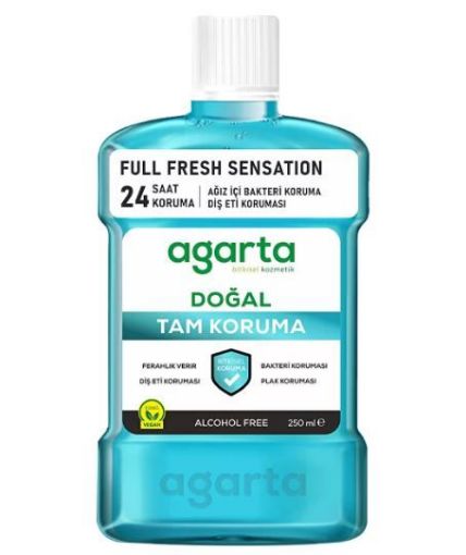 AGARTA DOĞAL AĞIZ BAKIM SUYU 250 ML TAM KORUMA. ürün görseli