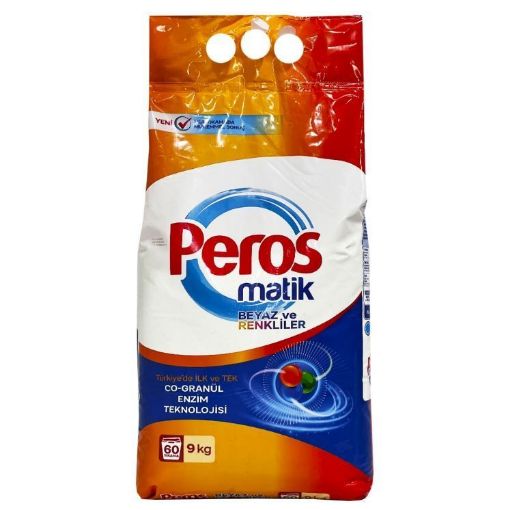 PEROS 9 KG BEYAZ VE RENKLİLER. ürün görseli