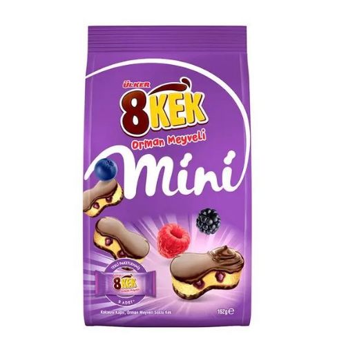 ÜLKER 8KEK MİNİ ORMAN MEYVELİ 162 GR. ürün görseli