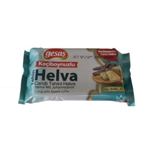 GESAŞ HELVA 500 GR KEÇİBOYNUZLU. ürün görseli