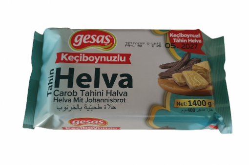 GESAŞ HELVA 1400 GR KEÇİBOYNUZLU. ürün görseli