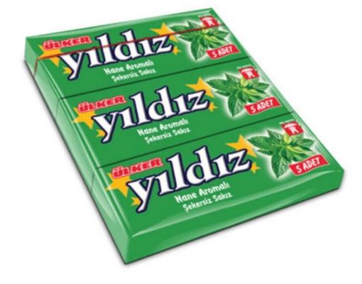 ÜLKER YILDIZ NANE SAKIZ 3*5 Lİ. ürün görseli