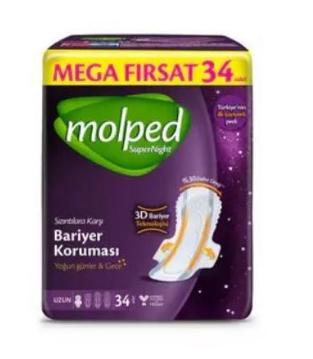 MOLPED SÜPER NIGHT MEGA UZUN 34 LÜ. ürün görseli