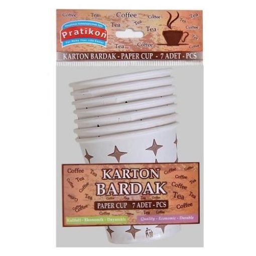 KARTON BARDAK 7 Lİ 1349. ürün görseli